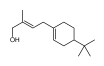 4-(4-tert-butylcyclohexen-1-yl)-2-methylbut-2-en-1-ol Structure