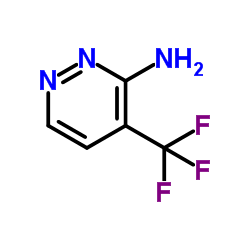 4-(Trifluoromethyl)-3-pyridazinamine Structure