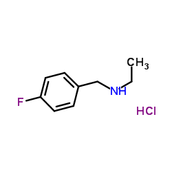 N-Ethyl 4-fluorobenzylamine HCl structure