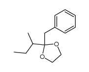 2-benzyl-2-(sec-butyl)-1,3-dioxolane Structure