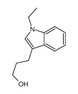 3-(1-ethylindol-3-yl)propan-1-ol结构式