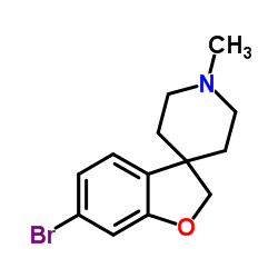 6-bromo-1'-Methyl-2H-spiro[benzofuran-3,4'-piperidine] Structure