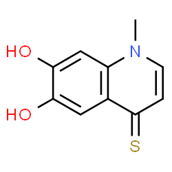 4(1H)-Quinolinethione,6,7-dihydroxy-1-methyl-(9CI) Structure