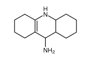 1,2,3,4,4a,5,6,7,8,9,9a,10-dodecahydroacridin-9-amine Structure