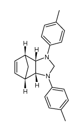 endo-3,5-di(p-tolyl)-3,5-diazatricyclo[5.2.1.0]dec-8-ene Structure