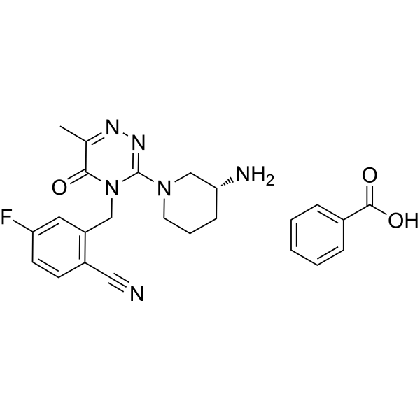 Fotagliptin Benzoate结构式