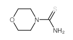 4-Morpholinecarbothioamide structure