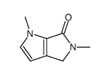 Pyrrolo[3,4-b]pyrrol-6(1H)-one, 4,5-dihydro-1,5-dimethyl- (9CI) structure