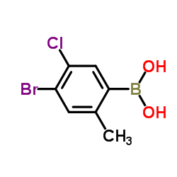 4-Bromo-5-chloro-2-methylphenylboronic acid图片