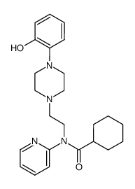 Desmethyl-WAY-100635结构式