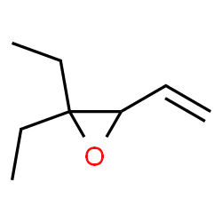 Oxirane,3-ethenyl-2,2-diethyl-结构式