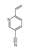 (9ci)-6-乙烯-3-吡啶甲腈结构式