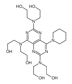 双嘧达莫三(二乙醇胺)结构式
