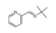 2-methyl-N-(pyridin-2-ylmethylene)propan-2-amine结构式