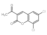 3-乙酰基-6,8-二氯-2H-色烯-2-酮图片