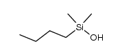 Dimethylbutylsilanol Structure