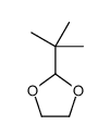 2-(1,1-Dimethylethyl)-1,3-dioxolane Structure