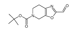 5-(tert-Butoxycarbonyl)-2-formyl-4,5,6,7-tetrahydro-oxazolo[5,4-c]pyridine Structure