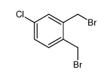 1,2-bis(bromomethyl)-4-chlorobenzene结构式