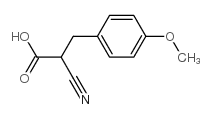 2-氰基-3-(4-甲氧基苯基)丙酸图片