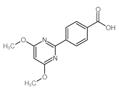 4-(4,6-二甲氧基嘧啶-2-基)苯甲酸图片