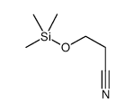 3-trimethylsilyloxypropanenitrile结构式