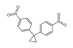 1,1-bis-(4-nitrophenyl)cyclopropane结构式