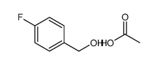 acetic acid,(4-fluorophenyl)methanol图片