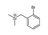 (o-Bromobenzyl)dimethylsilane结构式