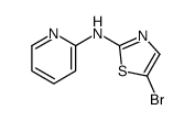 5-bromo-N-pyridin-2-yl-1,3-thiazol-2-amine Structure