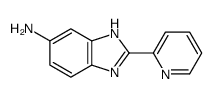 2-(2-pyridinyl)-1H-Benzimidazol-6-amine structure