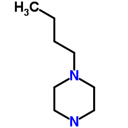 1-Butylpiperazine Structure