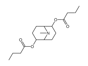 Butyric acid 6-butyryloxy-9-methyl-9-aza-bicyclo[3.3.1]non-2-yl ester Structure