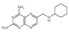 6-[(cyclohexylamino)methyl]pteridine-2,4-diamine picture