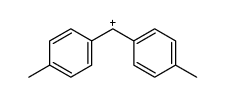 bis(p-methylphenyl)carbenium ion Structure