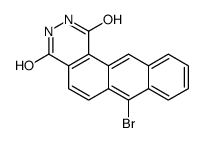 7-bromo-2,3-dihydronaphtho[2,3-f]phthalazine-1,4-dione Structure