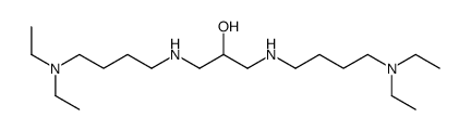 1,3-bis[4-(diethylamino)butylamino]propan-2-ol Structure