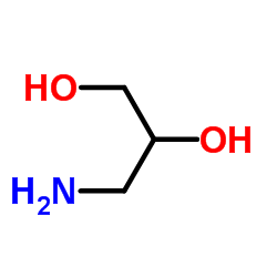 3-Amino-1,2-propanediol Structure