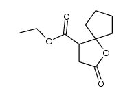 ethyl 2-oxo-1-oxaspiro[4.4]nonane-4-carboxylate Structure