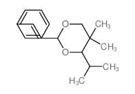 5,5-dimethyl-2-(2-phenylethenyl)-4-propan-2-yl-1,3-dioxane picture