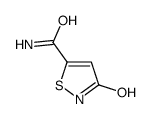 5-Isothiazolecarboxamide,2,3-dihydro-3-oxo-(9CI) Structure