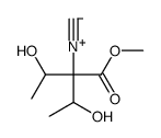 methyl 3-hydroxy-2-(1-hydroxyethyl)-2-isocyanobutanoate Structure