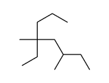 5-ethyl-3,5-dimethyloctane结构式