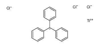 diphenylmethylbenzene,trichlorotitanium(1+) Structure