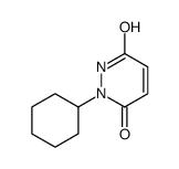 2-cyclohexyl-1H-pyridazine-3,6-dione Structure