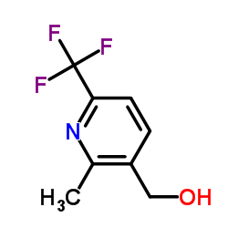 2-Methyl-6-(trifluoromethyl)pyridine-3-methanol structure