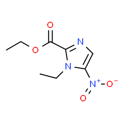 1H-Imidazole-2-carboxylicacid,1-ethyl-5-nitro-,ethylester(9CI) Structure