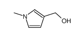 3-Hydroxymethyl-1-methylpyrrole Structure