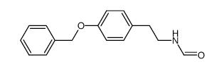 N-Formyl-2-(4-benzyloxyphenyl)ethylamin结构式