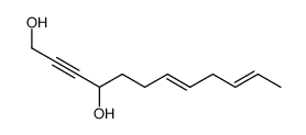 (7E,10E)-dodeca-7,10-dien-2-yne-1,4-diol Structure